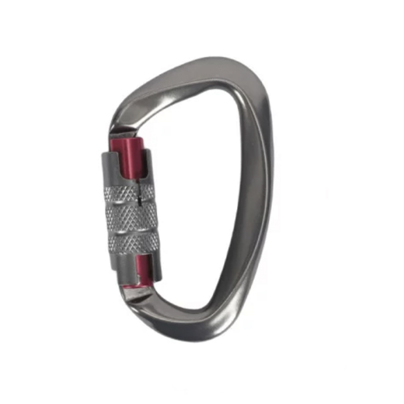HT-G-0004 Aluminiowy karabinek z ręcznym systemem blokady bramy